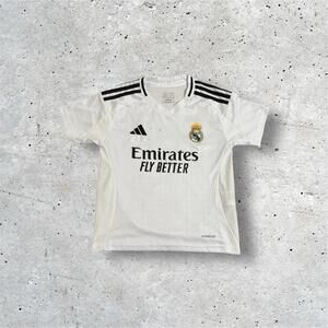 Adidas Real Madrid 2018/19 Home Jersey Size 20 Boys